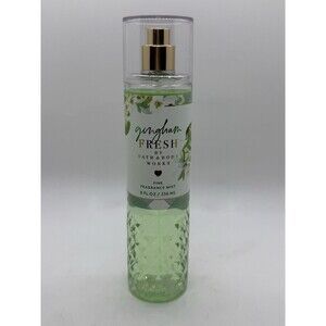 Bath & Body Works GINGHAM FRESH Fine Fragrance Body Mist Spray 8Floz/236mL New